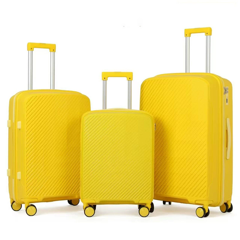 Universal capacious waterproof suitcase with zipper for traveling