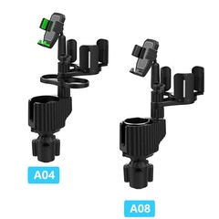Car phone holder, car cup and water bottle holder, convenient cup rack for cars, instant noodle and beverage holder, phone holder