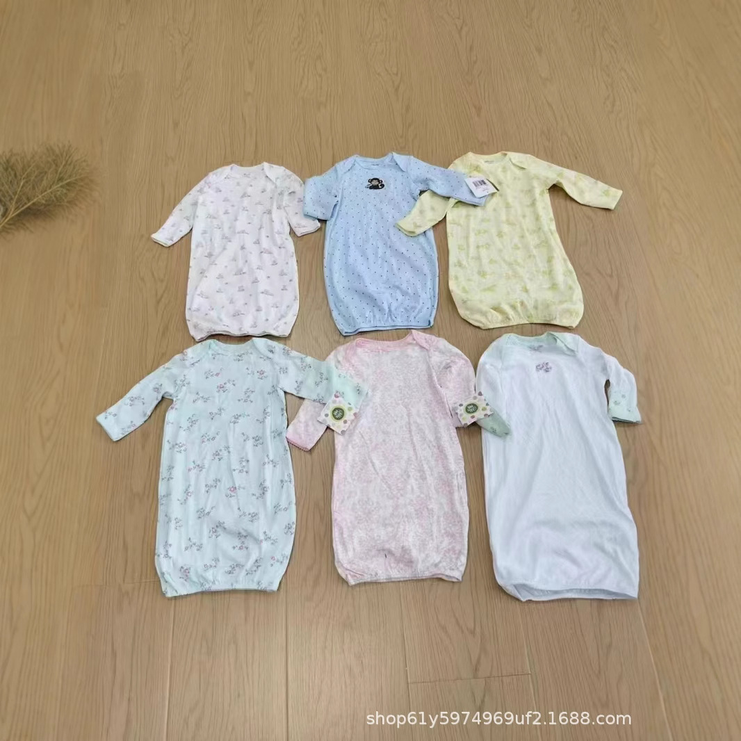 Original single newborn baby sleeping bag spring and autumn and summer thin baby swaddling kick-proof baby sleeping bag