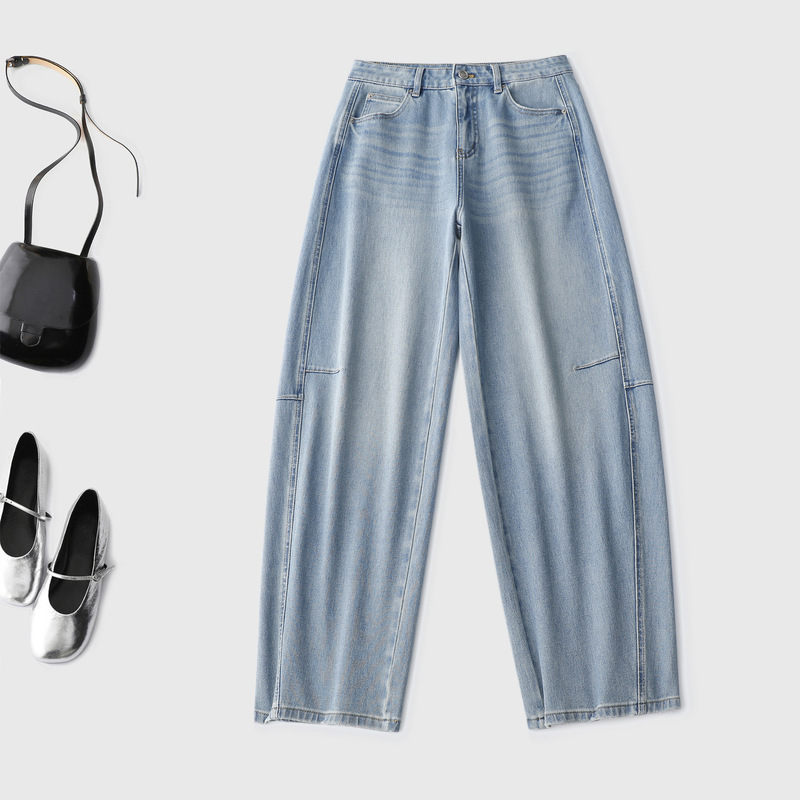 A treasure found! Japanese Okayama scimitar jeans, three-dimensional cut, high-end relaxed feel, makes whoever wears them look like they have straight legs