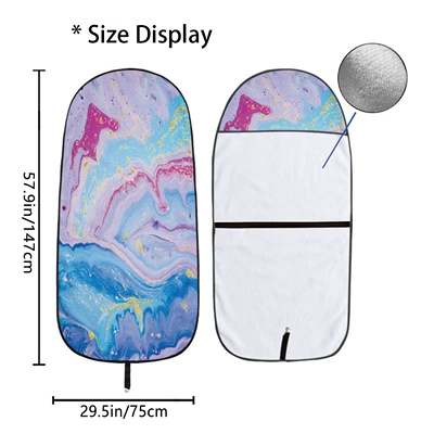 Car Seat Towel Cover Front Seat Protector Suitable for Gym and Exercise, Universal for All Seasons, Car Use 10 (Universal seat cover) - sfht181-75x150