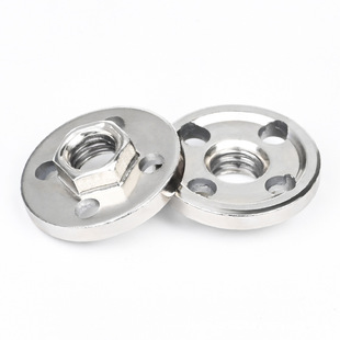 Angle Grinder Hexagonal Pressure Plate 100 Type Stainless Steel Angle Grinder Hexagonal Stainless Steel Pressure Plate Hexagonal Nut Accessories