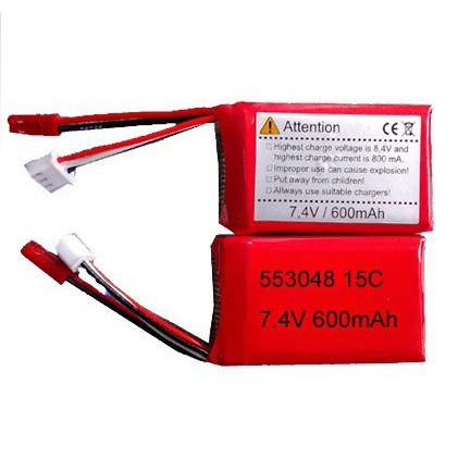SANIK电池 PL553048 600MAH 7.4V航模聚合物锂电池 新力电池1