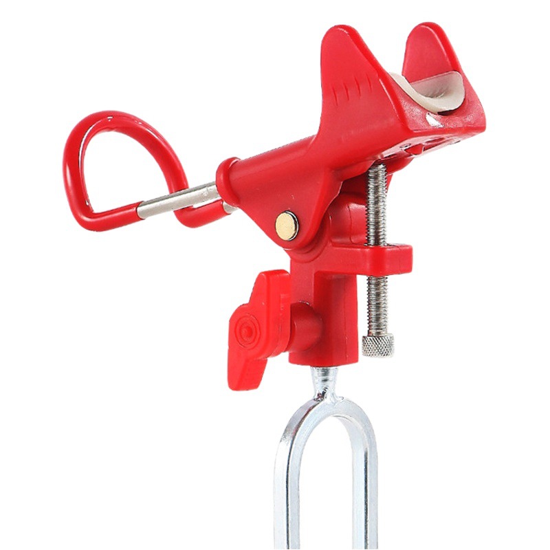 Soporte de caña de pescar mano-Mar Doble-enchufe varilla ajuste universal almohadilla de silicona luminosa fabricantes al por mayor