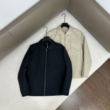 Xh081 王一博同款秋冬新品法国yu男装夹克防泼水翻领衬衫外套