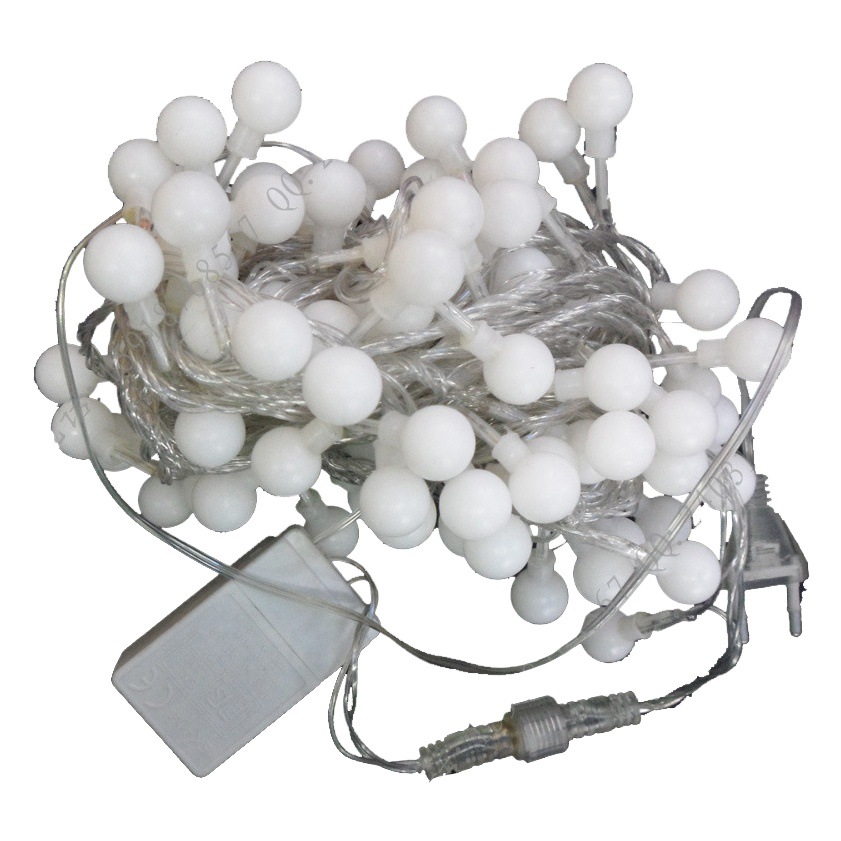 LED Cadena de luz solar Festival de Navidad al aire libre tienda de campaña dosel decoración de la boda estrella Bola de luz de color