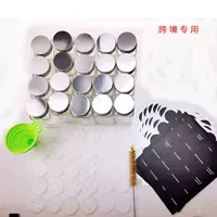 Квадратная стеклянная бутылка для кухонных принадлежностей Бутылка для приправы перца кунжута разбрызгиваенная бутылка для наружного барбекю несколько крышек