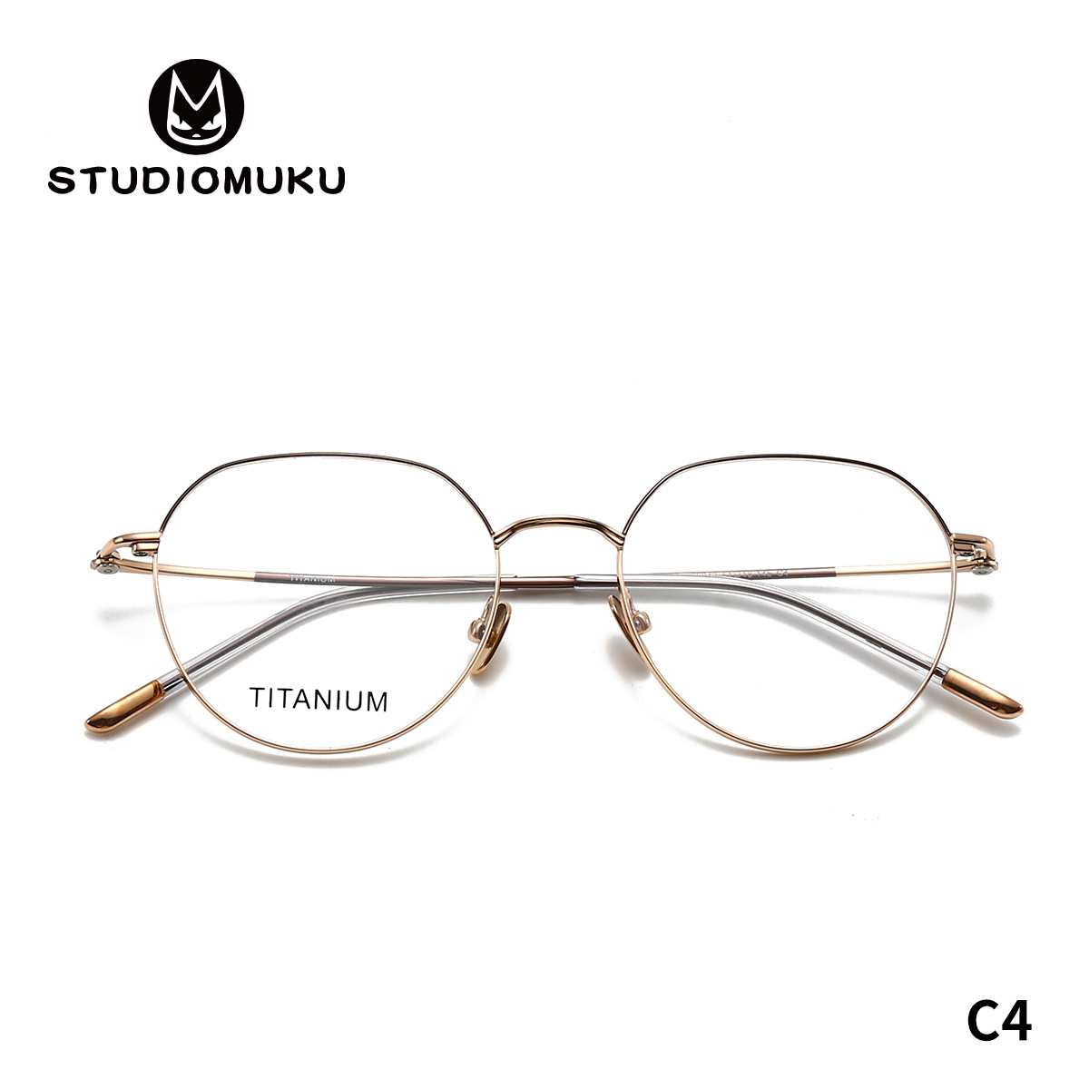 Gafas de madera STUDIOMUKU, tendencia retro, marco de gafas de todo fósforo de moda, marco de gafas de espejo plano con sabor a salsa