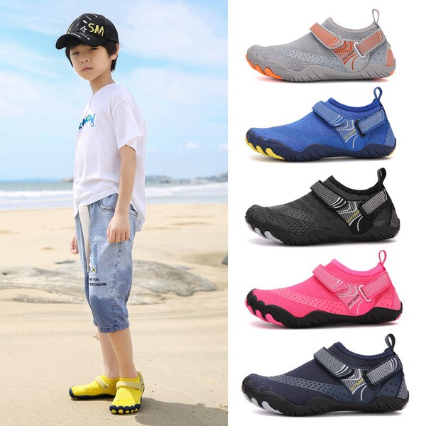 Children's quick dry non-slip beach footwear for swimming