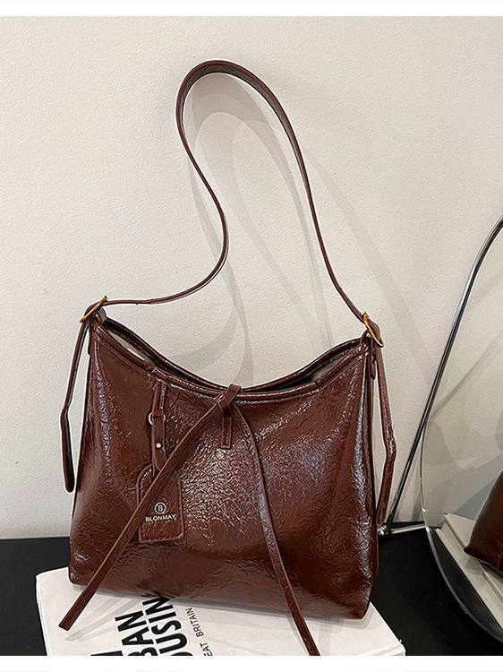 (Cross-border trading), retro capacious shoulder bag, demi-season one-shoulder bag for leisure