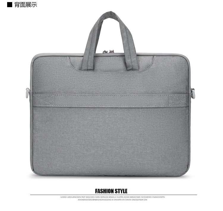 The airbag laptop bag for women is a 14-inch 15.6-inch shockproof single-shoulder bag from Apple and Huawei, with a diagonal cross and a men's logo undefined