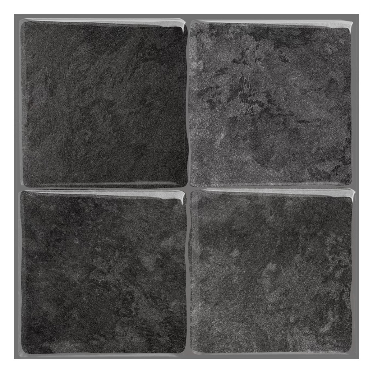 Autoadhesivo tridimensional cocina antiincrustante pegatinas de goteo renovación del hogar azulejos de lavandería cuadrada decoración interior papel pintado