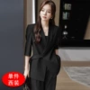 Thin classic suit jacket