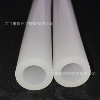 定制透明食品级硅胶管硅胶圆管挤出密封条真空胶管硅胶管0329