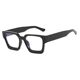 Plain Glasses Women's 2024 Flat Glasses with Myopia Korean Wave Glasses Frame Frame Men's No-degree Ins Concave Eyes