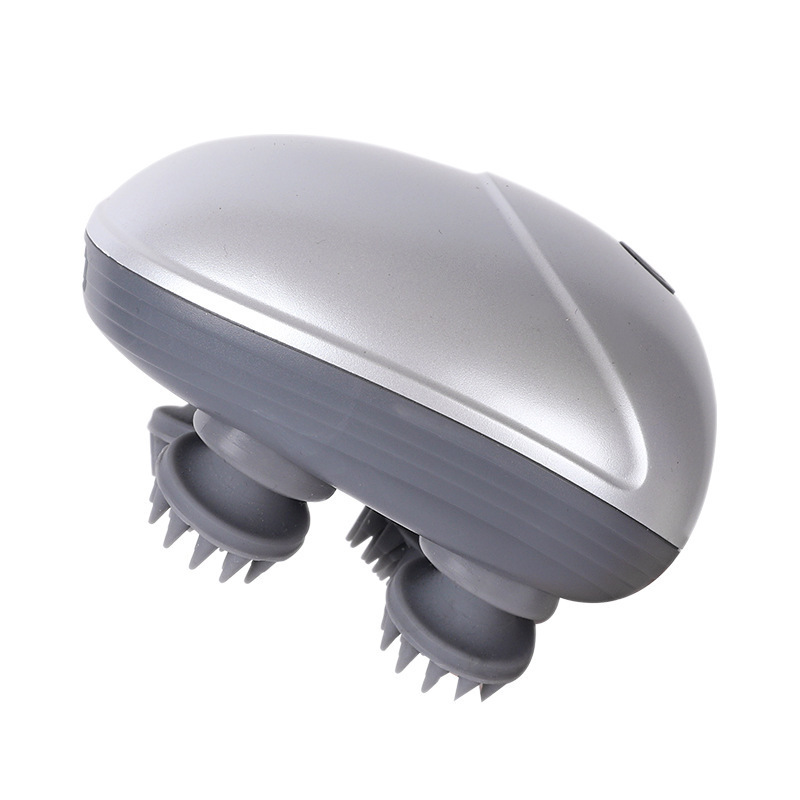 ヘッドマッサージ器電動ヘッドマッサージ器スマート頭皮マッサージ充電多機能八爪魚猫ペット|undefined
