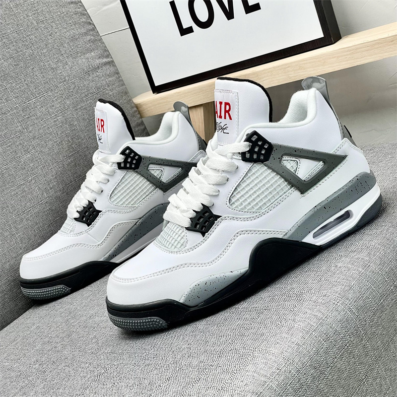 Zapatillas de baloncesto Retro Putian, alas de cicatriz AJ4, zapatos de baloncesto Retro, zapatos de skate casuales, tabuleones deportivas