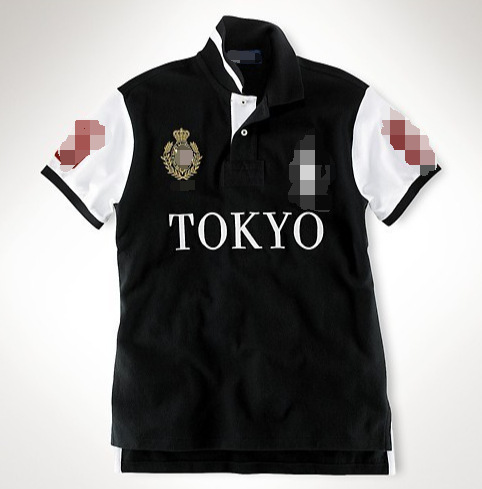 夏紳士服クロスボーダーポロシャツラペル刺繍マレーシアシティスタイルカジュアル大きいサイズトップスTシャツポロ半袖|undefined