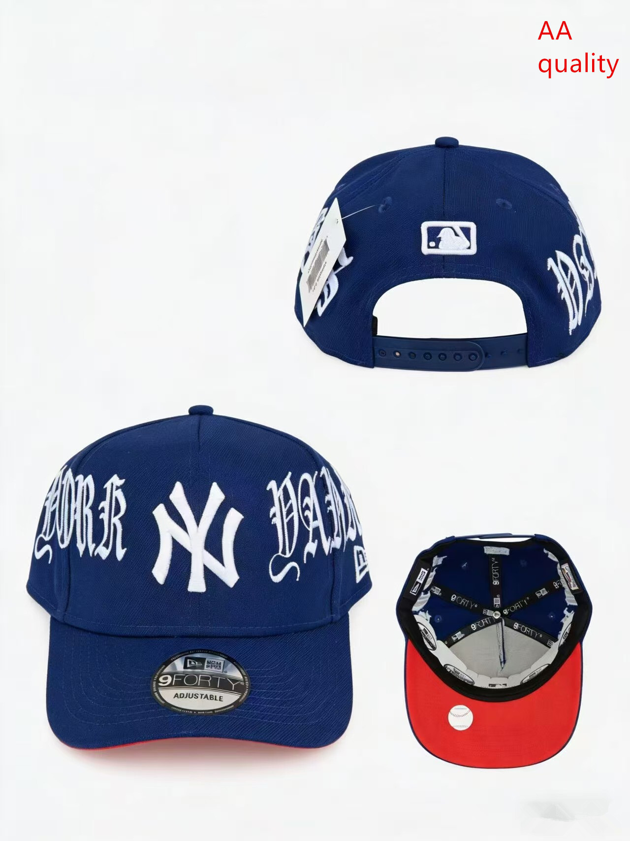 Gorra de béisbol de hip-hop moderna y de moda, superventas transfronteriza, ajustable, de alta calidad, estilo urbano, con visera curva, deportiva.