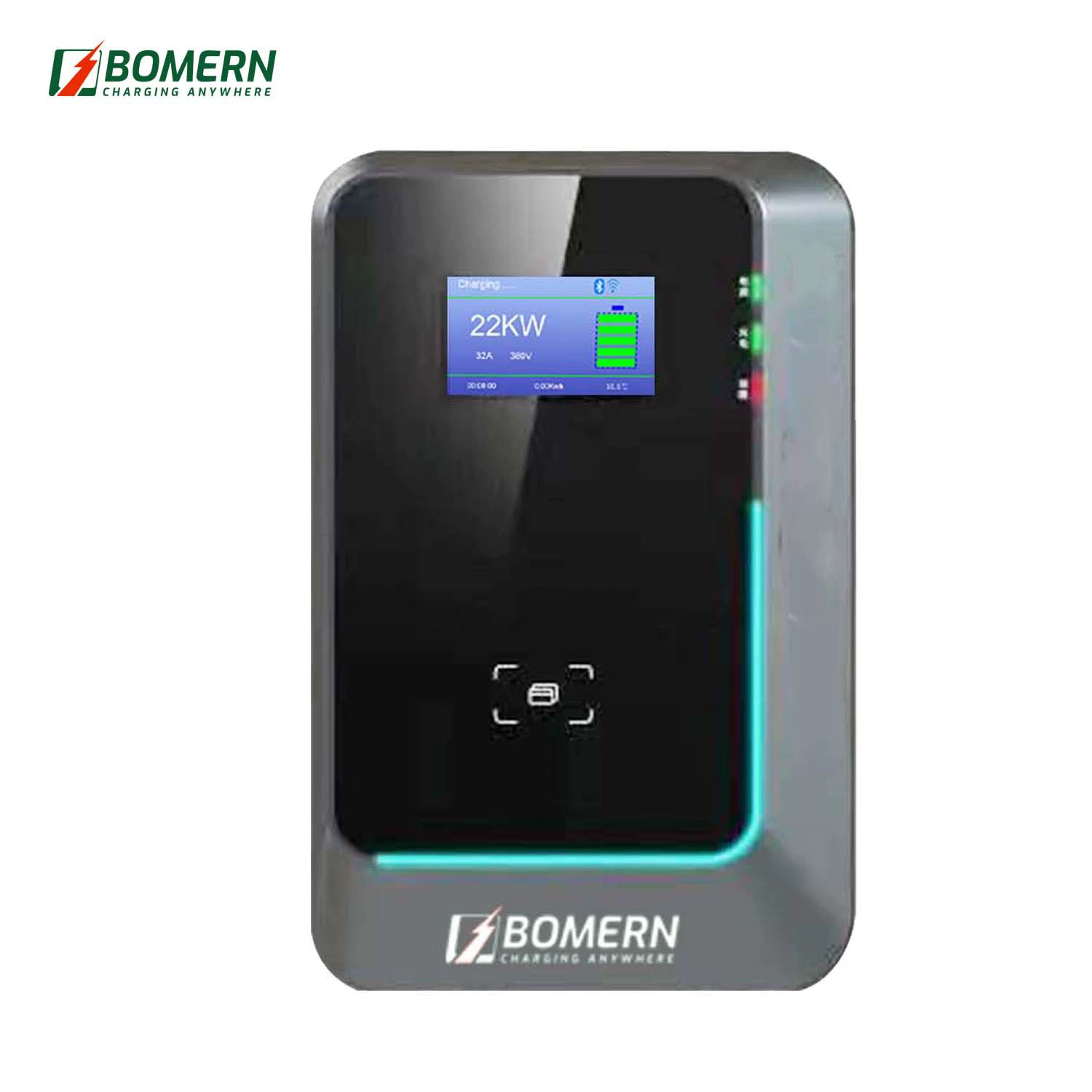 Приложение для зарядки электромобилей New Energy, настенное бытовое национальное приложение 7KW32A, применимый Светодиодный индикатор для зарядки переменного тока