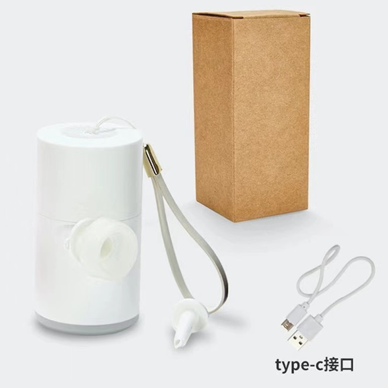 Mini bomba de aire eléctrica al aire libre pequeña bomba de vacío inalámbrica portátil con lámpara de camping dormir cojín de aire de carga y bombeo