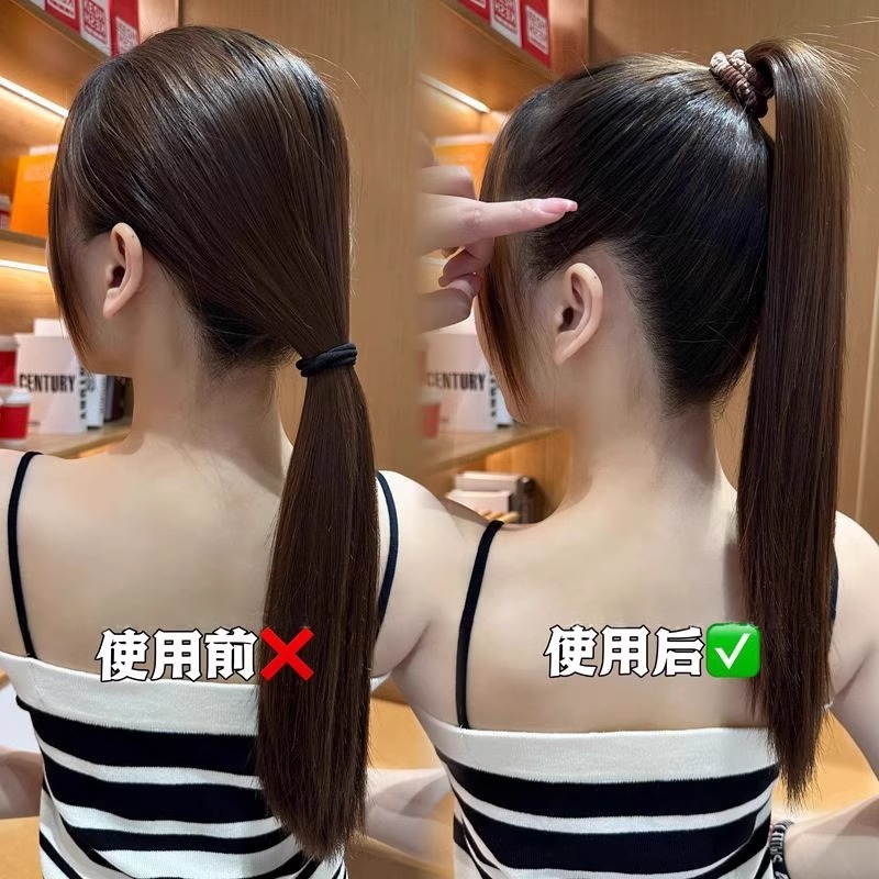 扎头发高弹力头绳女耐用橡皮筋复古简约发绳高马尾丸子头发圈头饰|undefined