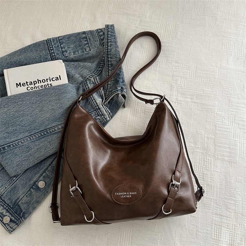 2024, nueva mochila de transporte de gran capacidad, retro versátil, mochila de hombro de mujer, mochila de alta calidad