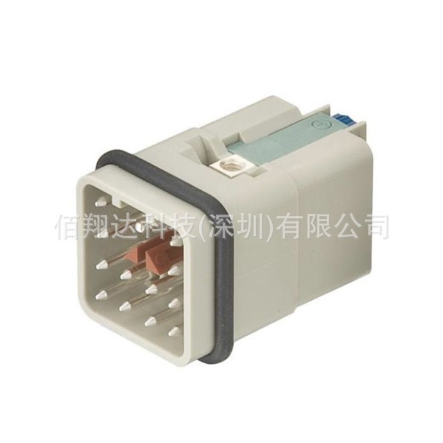 Harting浩亭 09120123004 Insert Han 12/0 Male 1,5mm² 12针