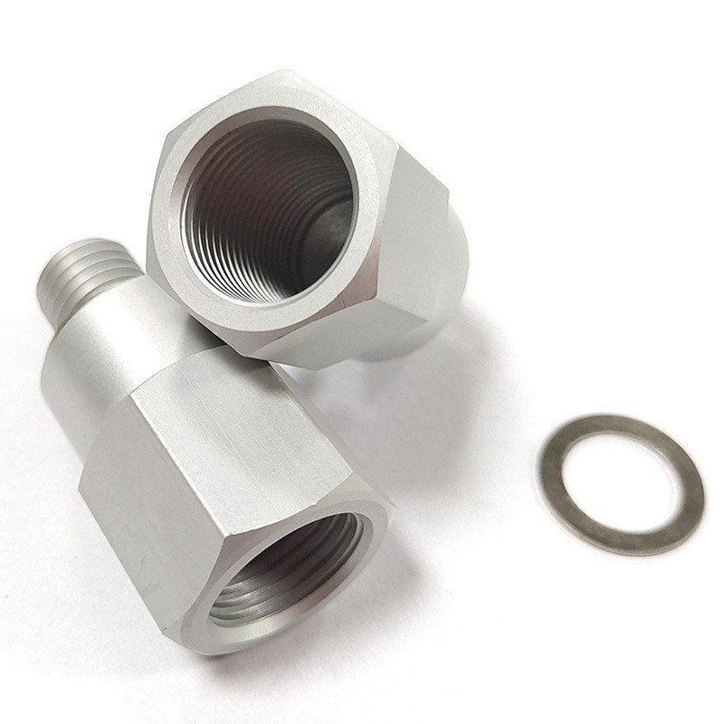 Venta directa de fábrica de automóviles M12X1.5 a 3/8NPT rosca adecuada para el adaptador de temperatura de agua de refrigeración ls de aluminio