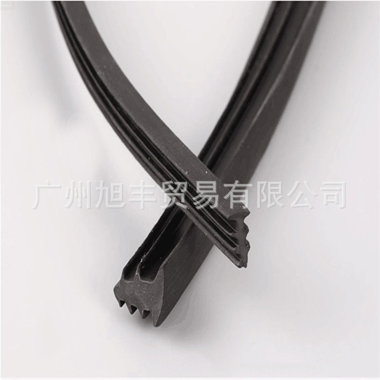 供应皮条密封条 三元乙丙老式铝合金门窗玻璃压条90型73橡胶条70