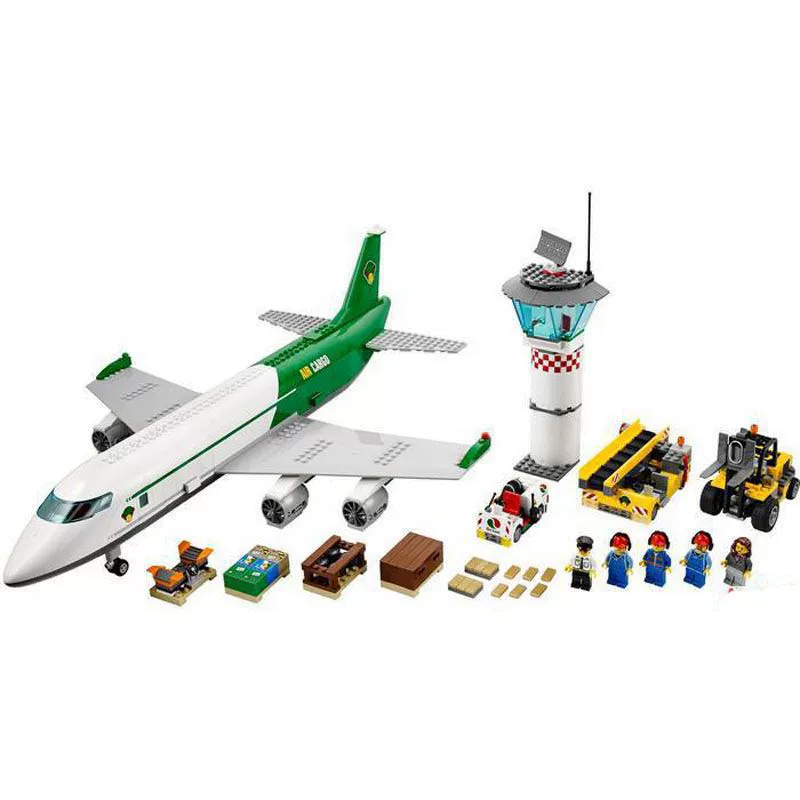 Lego, авиалайнер, большой самолёт, конструктор, игрушка