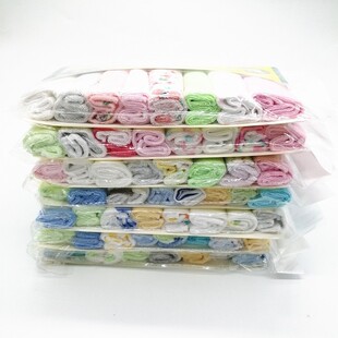 (Cross-border trading), children's handkerchief, eating bib, towel for breastfeeding for new born, 8 pieces 3