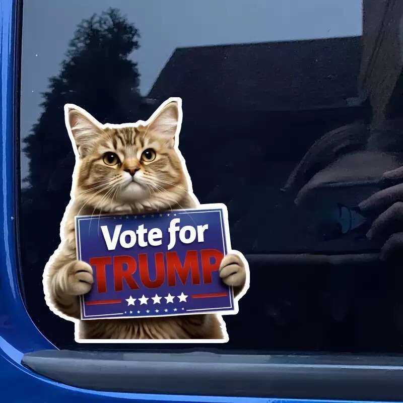国境を越えたかわいい猫の装飾ステッカー車のコンピュータ冷蔵庫子供部屋スーツケース漫画装飾猫ステッカー|undefined