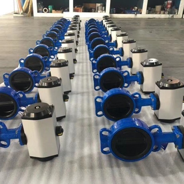 供应D671J气动衬胶蝶阀