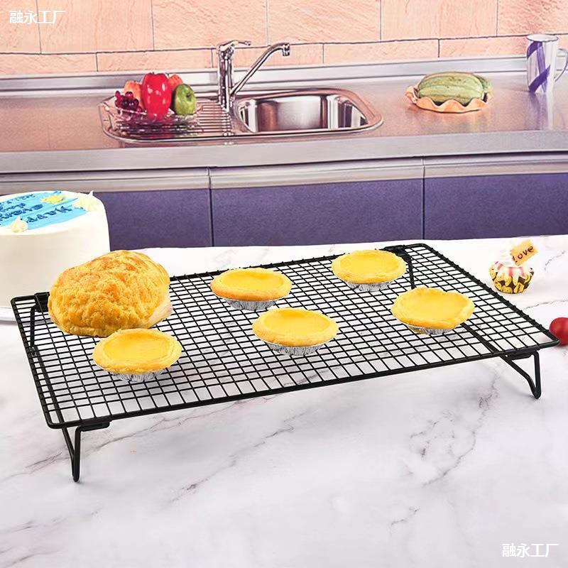 Cake Cooling Rack Non-Stick Chiffon Toast Bread Cooling Rack Biscuit Grill Baking Household Notebook Cooling Rack