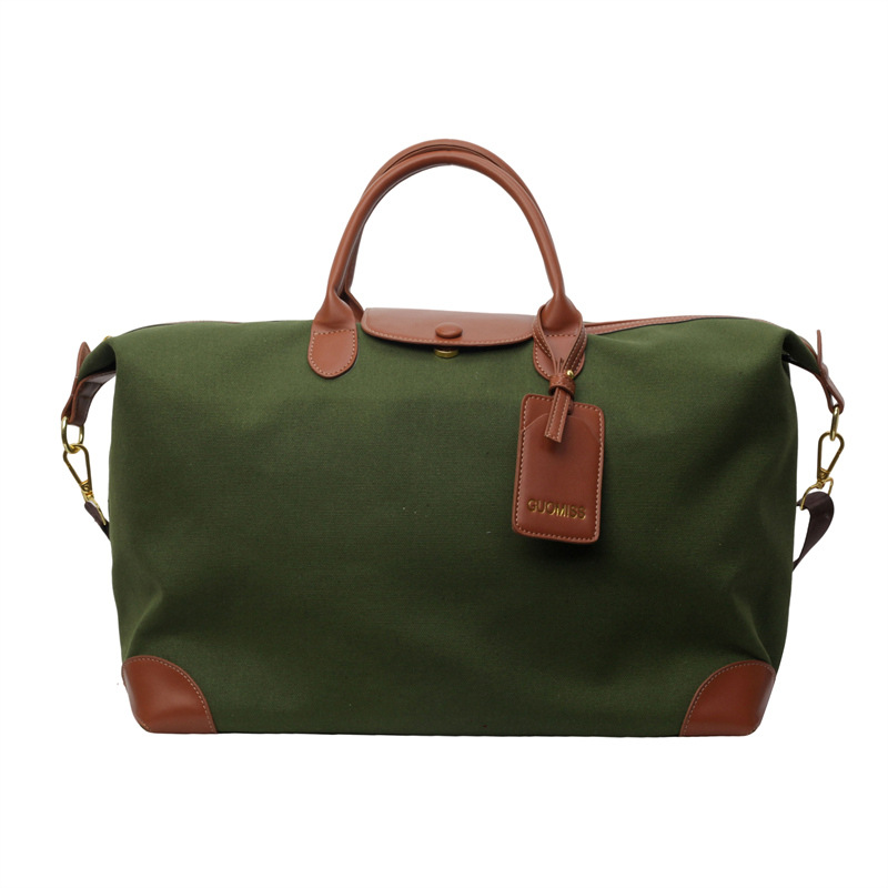 Bolso de lona informal de gran capacidad para mujer, nuevo modelo 2025, moderno, ligero, para viajes, bandolera, bolso de hombro