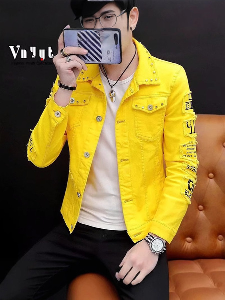 Spring denim demi-season baseball universal casual jacket