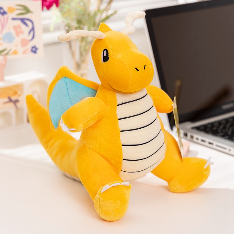 Genuine Pokémon Peluche Anime Muñeca de dibujos animados Muñeca Pikachu Doll Dordoburg Dragón de fuego al por mayor transfronterizo