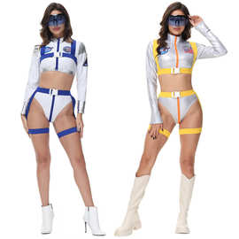外贸万圣节服装流浪地球性感太空服游戏制服女宇航员派对舞台装