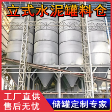 厂家立式水泥罐料仓搅拌站储存罐生石灰PP颗粒沙子储料淀粉罐加工