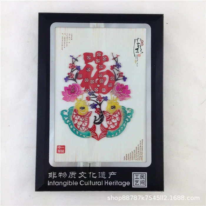 Shadow Shaanxi Shaanxi Shadow Play Display Desktop Swing Китайская характеристика На занятиях школьный подарок для иностранных школьников