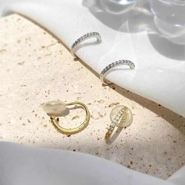 lh96 Daily Earrings without Earrings Women's Simple Temperament Advanced Sense Earrings Earrings Painless Mosquito Incense Plate Earrings Wholesale