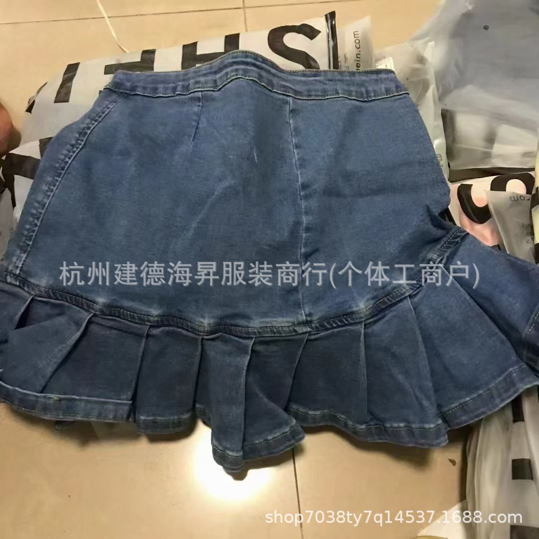 Shein comercio exterior al por mayor jeans transfronterizos pantalones cortos de moda de verano casual versátil pantalones cortos de moda de mujeres a bajo precio