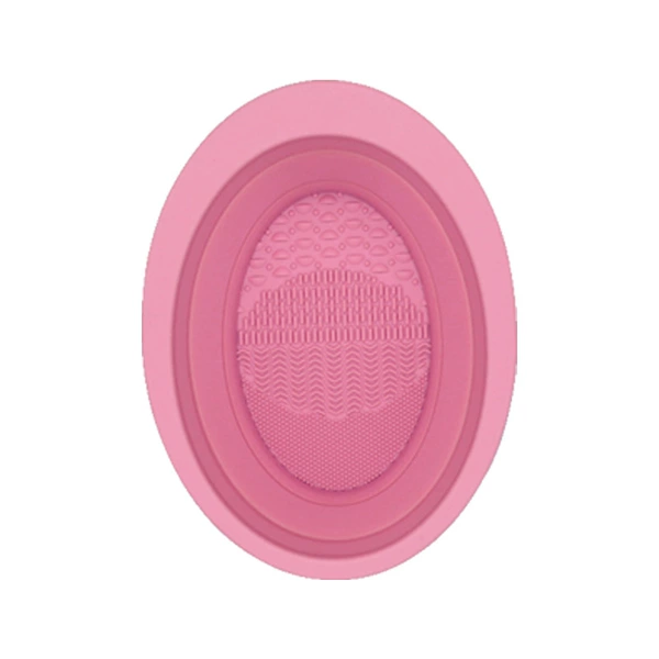 Oval folding bowl-pink