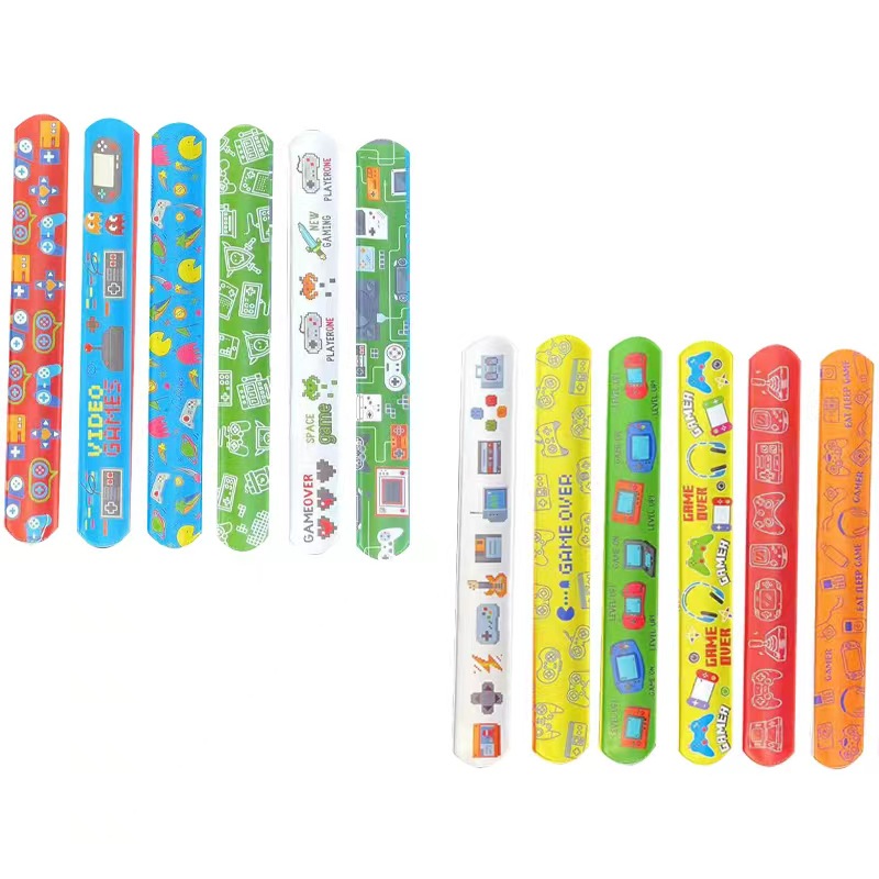 Juegos transfronterizos amazónicos temáticos pulseras de collar PVC pulseras para niños