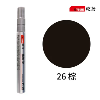 Yiyang Aluminum Alloy Touch-Up Avtomobil boya qələmləri - 26-brown