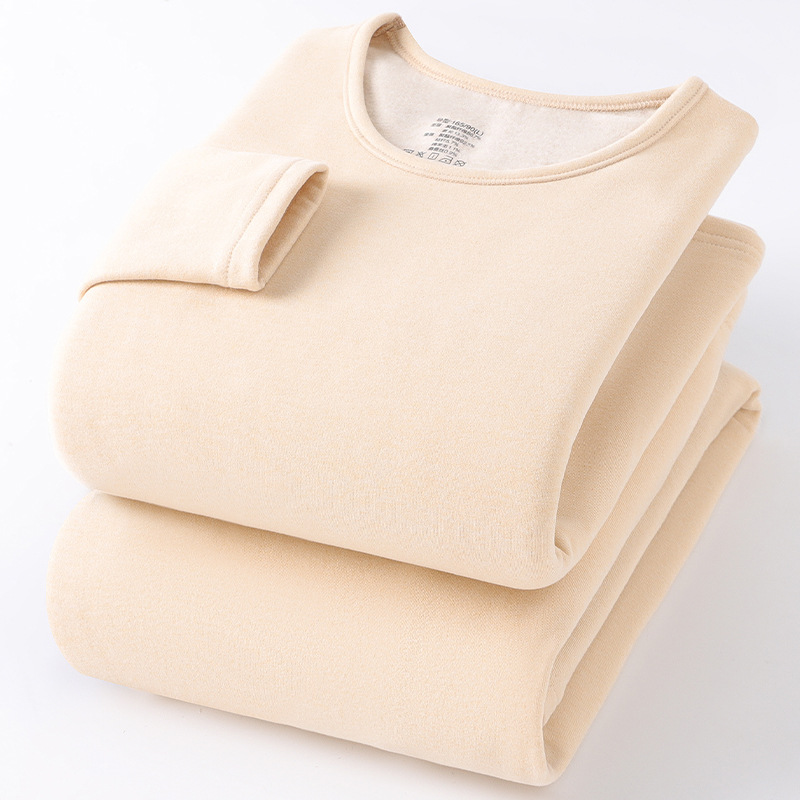 woolen demi-season keep warm set for men and women with a round…