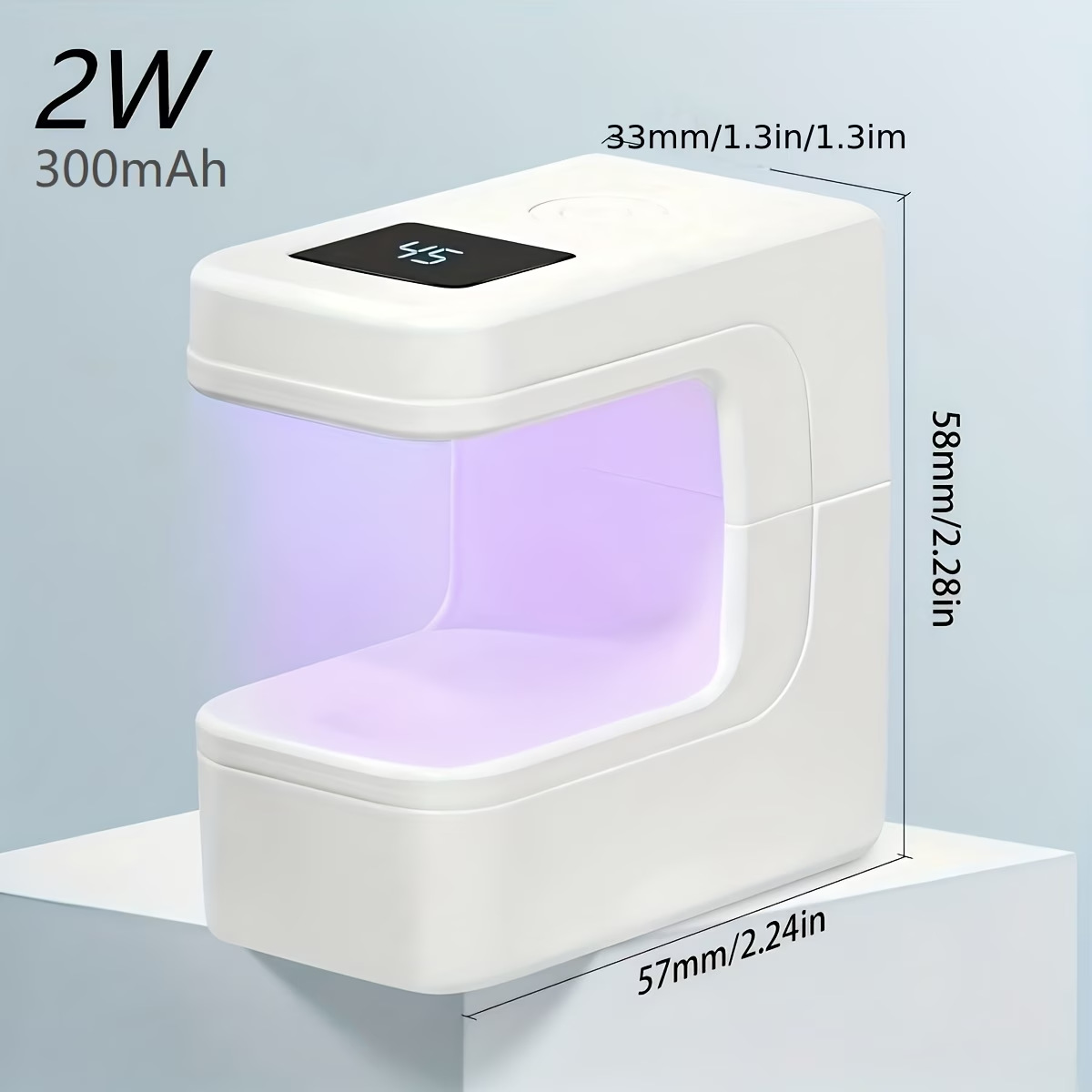 LED 指甲灯适快速干燥指甲 LED 机光疗凝胶指甲烘干灯 Nail Dryer