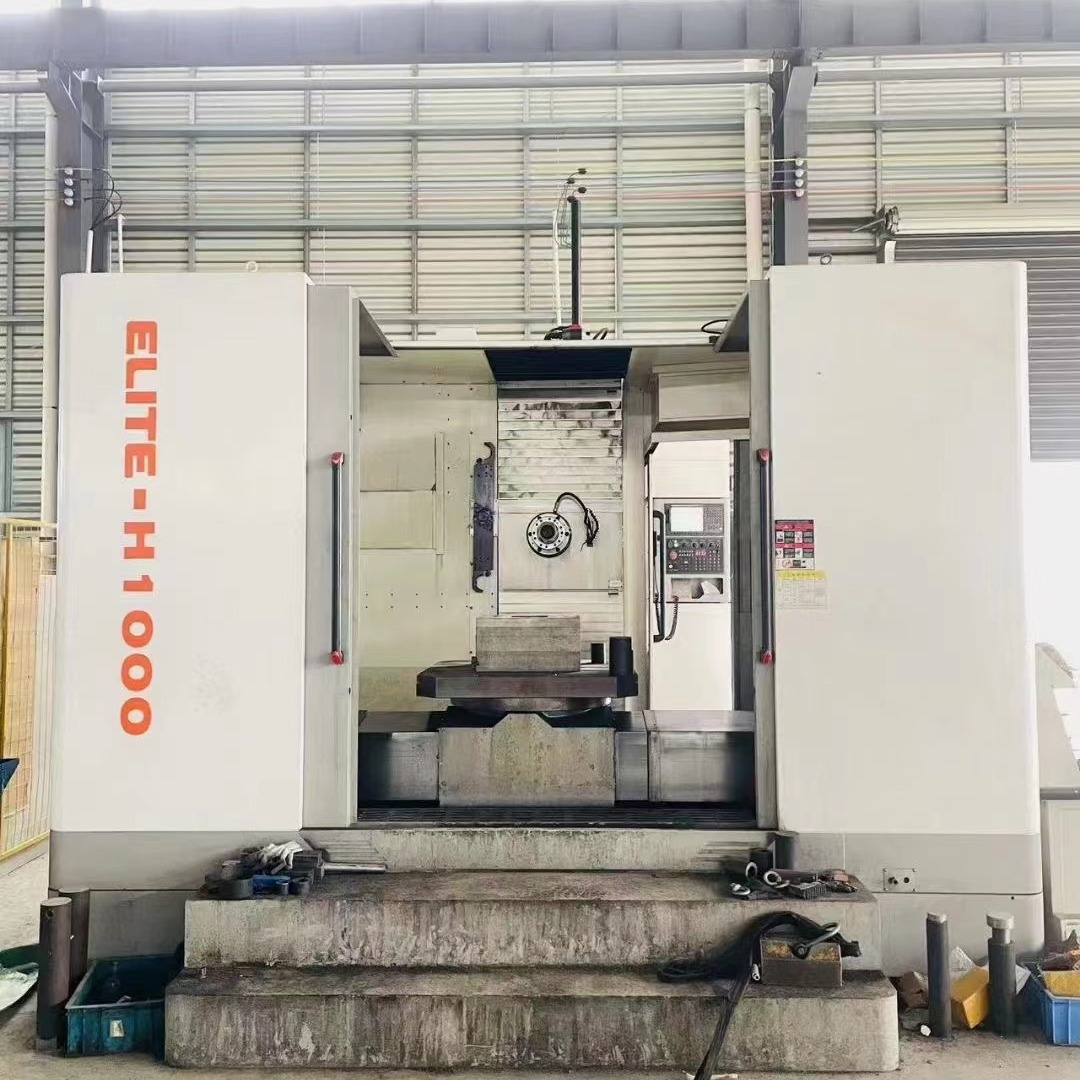 出售德克博格ELITE-H1000卧式加工中心主轴转速6000中心出水