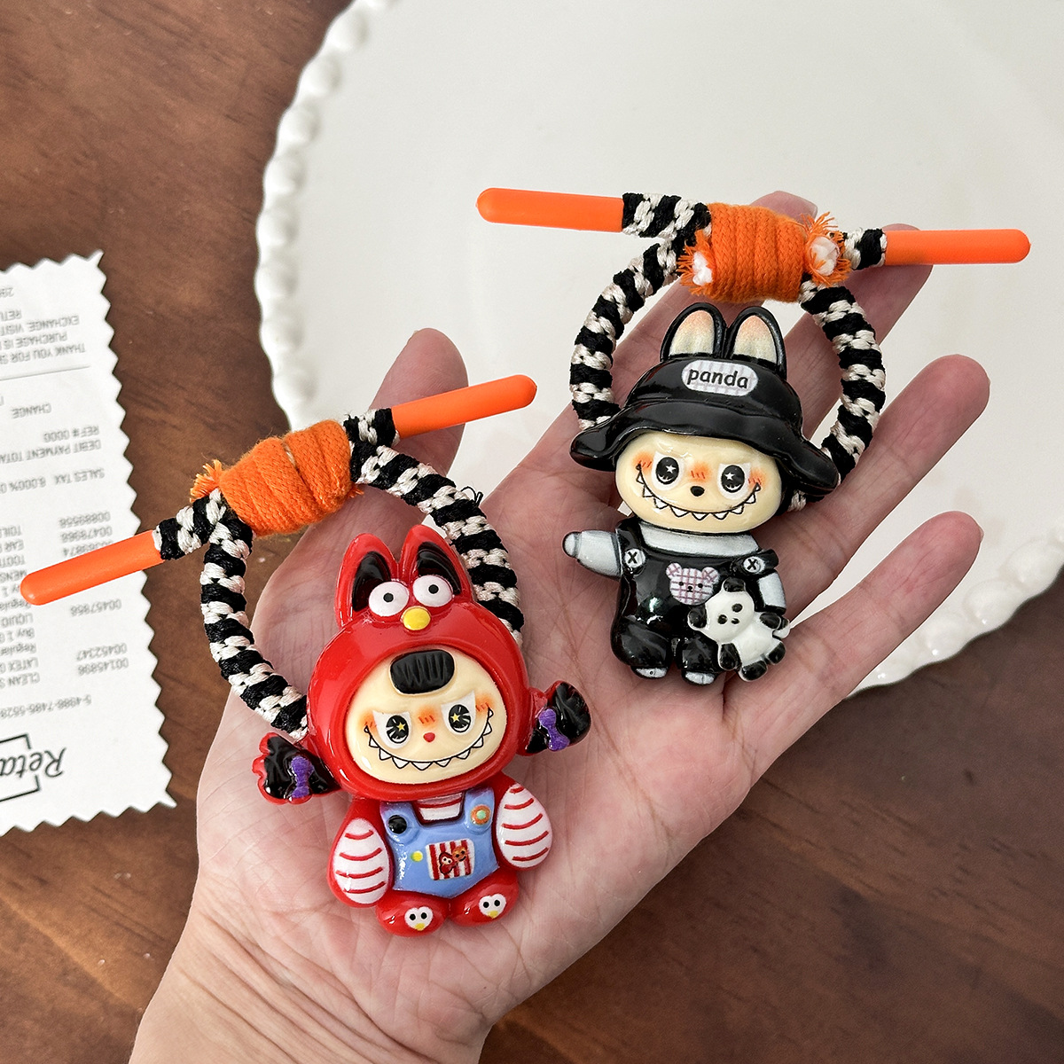 2025 nueva cuerda para el cabello coreana linda, banda de goma gruesa de alta calidad, lazo para el cabello para mujer, cuerda para el cabello duradera de alta elasticidad